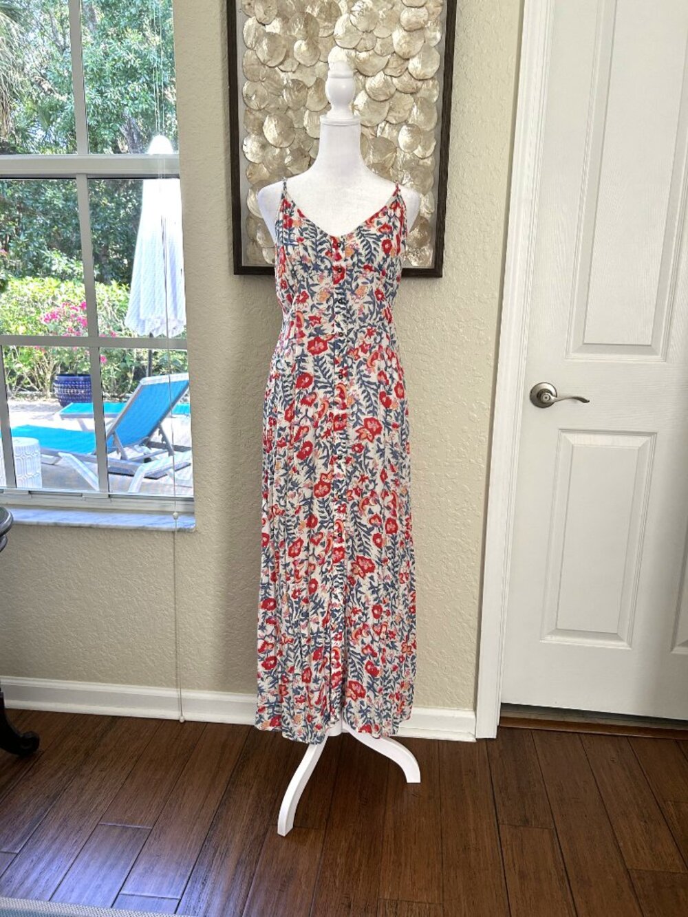 Billabong Sugared Life Floral Midi Dress